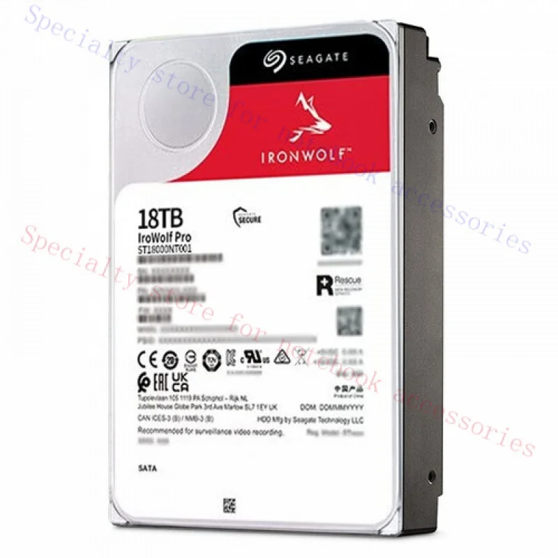R+ For ST18000NT001 Seagate IronWolf Pro 18TB 7.2K NAS SATA 3.5" 256M Hard Drive
R+ For ST18000NT001 Seagate IronWolf Pro 18TB 7.2K NAS SATA 3.5" 256M Hard Drive