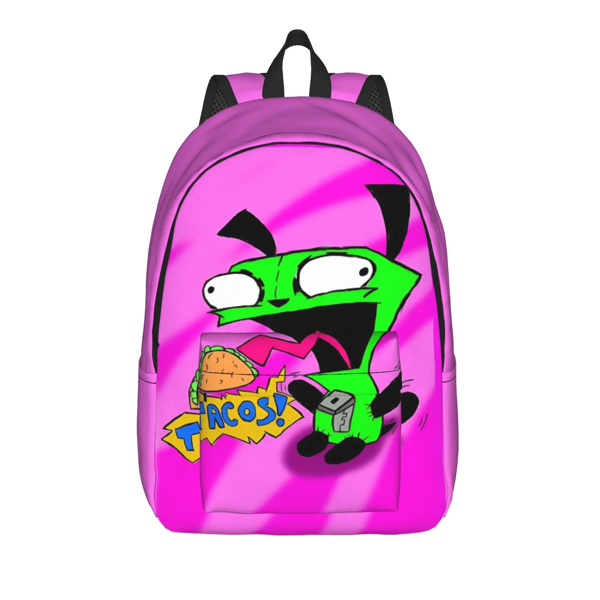 Back to school season alien cartoon Rucksack Invader Zim Male Lady Light Backpack
Back to school season alien cartoon Rucksack Invader Zim Male Lady Light Backpack