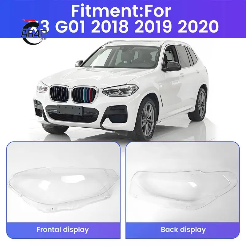 A64P-For -BMW X3 G01 2018 2019 2020 Car Headlight Cover Clear Lens Headlamp Lampshade Shell
A64P-For -BMW X3 G01 2018 2019 2020 Car Headlight Cover Clear Lens Headlamp Lampshade Shell