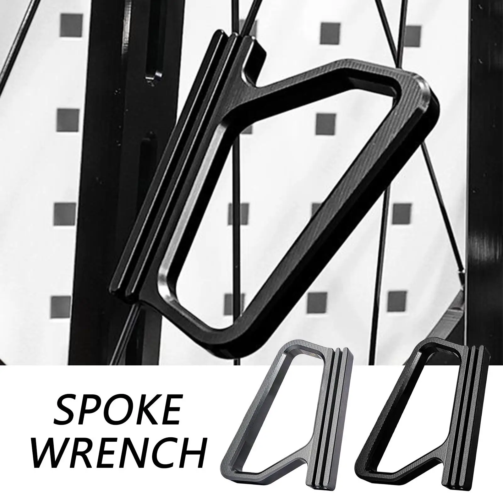 Portable Spoke Wrench Tool, Precision Bike Wheel Truing Kit for Road Mountain Cycling Motorcycle Maintenance & Repair 
Portable Spoke Wrench Tool, Precision Bike Wheel Truing Kit for Road Mountain Cycling Motorcycle Maintenance & Repair