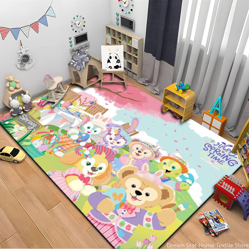 MINISO Disney Duffy and Friends Print Cartoon Carpet Rug for Home Living Room Children's Bedroom Sofa Doormat Decor Floor Mats
MINISO Disney Duffy and Friends Print Cartoon Carpet Rug for Home Living Room Children's Bedroom Sofa Doormat Decor Floor Mats