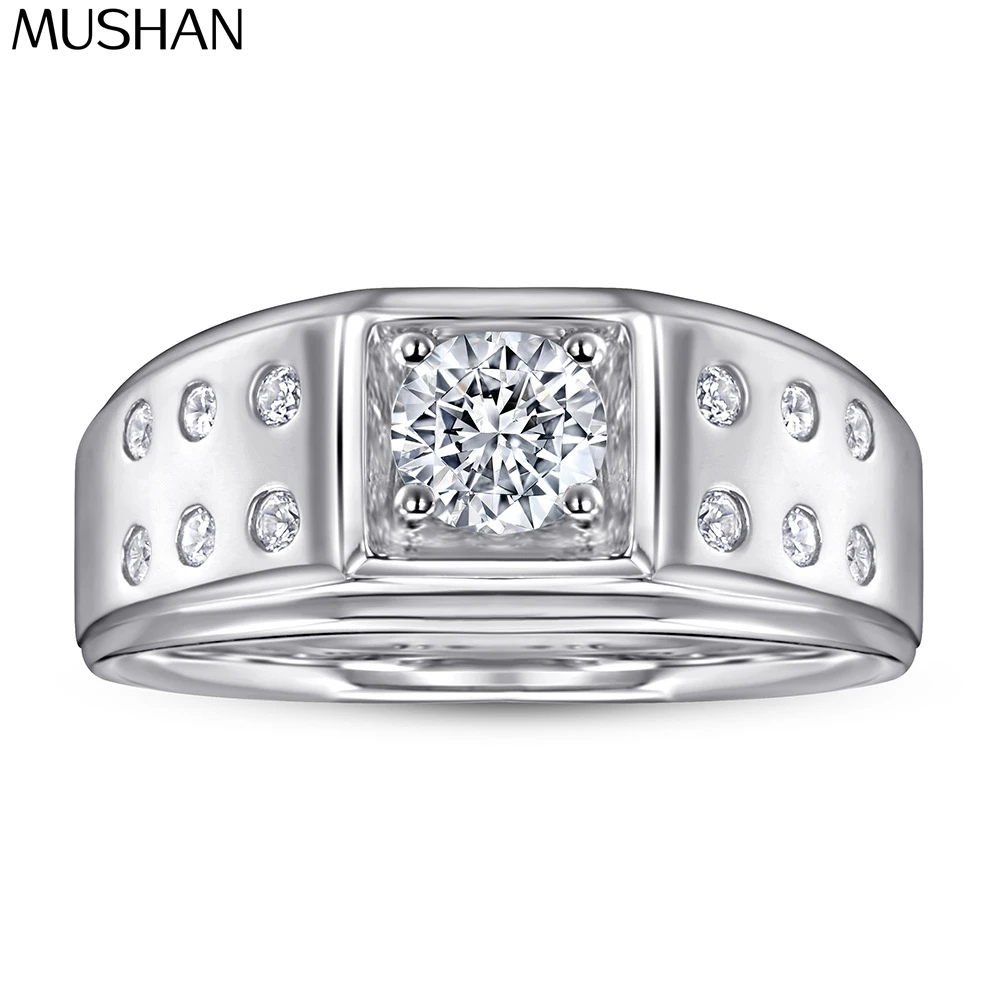 MuShan Jewelry 925 Sterling Silver Ring Wedding Band High Carbon Diamond Minimalist Style Rose Gold Women Rings Fine Jewelry
MuShan Jewelry 925 Sterling Silver Ring Wedding Band High Carbon Diamond Minimalist Style Rose Gold Women Rings Fine Jewelry