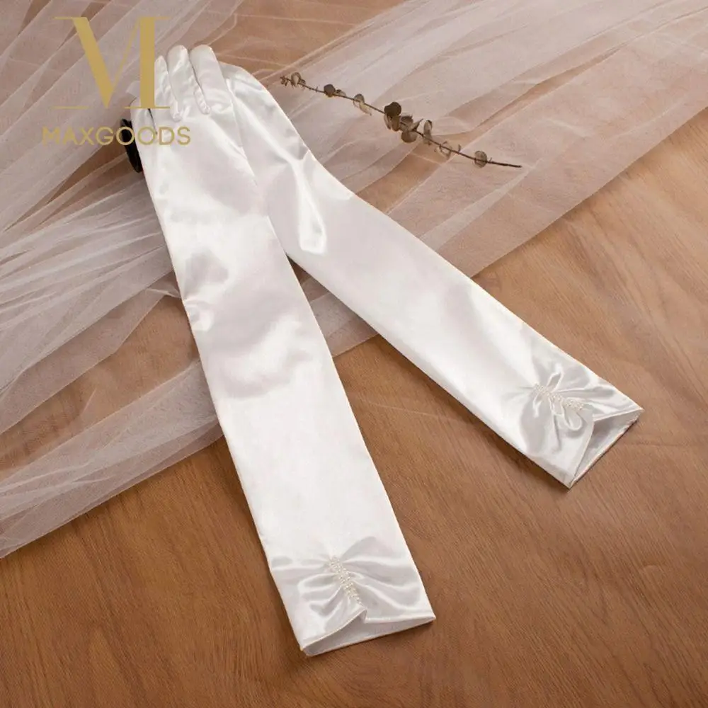 Дизайнерские свадебные перчатки ручной работы с длинным рукавом и кружевной отделкой, перчатки невесты, несколько стилей, белые атласные атласные перчатки для официальных мероприятий
Дизайнерские свадебные перчатки ручной работы с длинным рукавом и кружевной отделкой, перчатки невесты, несколько стилей, белые атласные атласные перчатки для официальных мероприятий