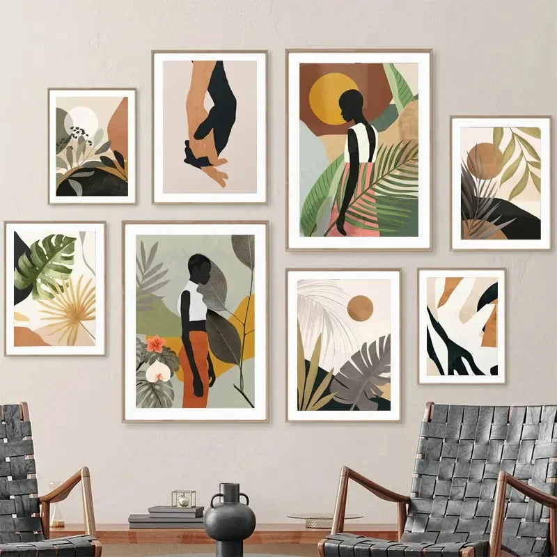 Black Girl Monstera Palm Leaf Lover Hand African Woman Wall Art Canvas Painting Posters And Prints Picture For Living Room Decor
Black Girl Monstera Palm Leaf Lover Hand African Woman Wall Art Canvas Painting Posters And Prints Picture For Living Room Decor
