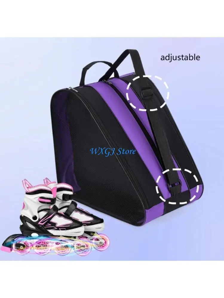 37JE Portable Roller Skate Bags Skating Bag Breathable Kids Inline Skate Pouches Ice Skate Bag Skate Shoes Storage Bag
37JE Portable Roller Skate Bags Skating Bag Breathable Kids Inline Skate Pouches Ice Skate Bag Skate Shoes Storage Bag