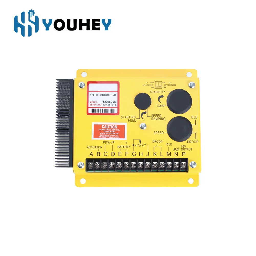 SG6800E Speed Controller Engine Governor Board with Chip DC Motor Control Module Diesel Generator Accessories
SG6800E Speed Controller Engine Governor Board with Chip DC Motor Control Module Diesel Generator Accessories