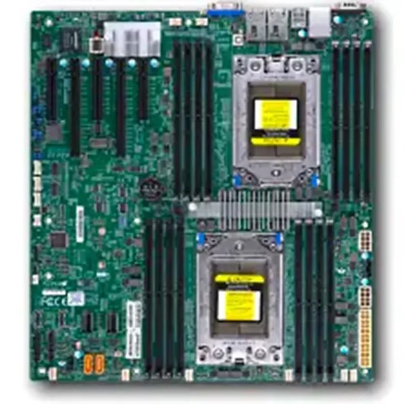H11DSI REV2.0 FOR Supermicro Motherboards Dual EPYC 7001/7002 Series Processor PCL-E 3.0 Suppor 16-lots DDR4-3200MHZ 100% Tested
H11DSI REV2.0 FOR Supermicro Motherboards Dual EPYC 7001/7002 Series Processor PCL-E 3.0 Suppor 16-lots DDR4-3200MHZ 100% Tested