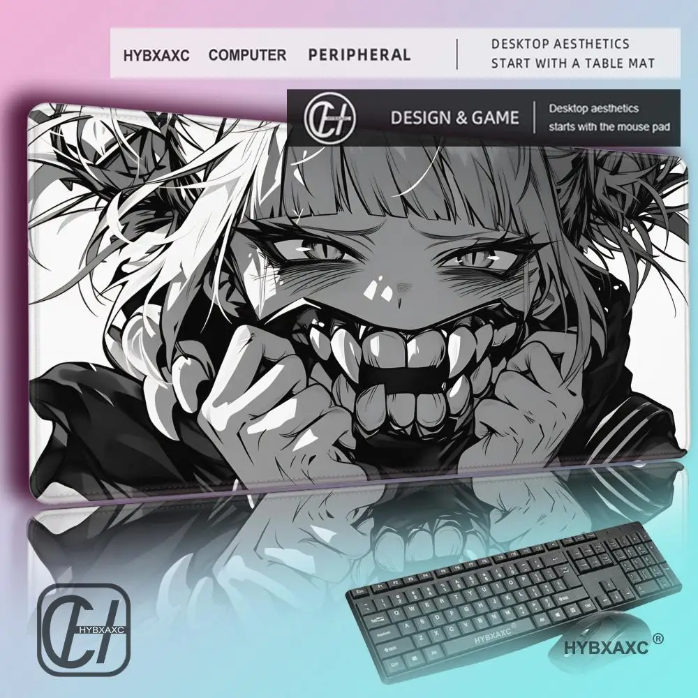 HYBXAXC Mousepad Game My Hero Academia Toga Himiko MousePad DeskPad Computer Gaming Accessories Stitch Edge Rubber Keyboard Mat
HYBXAXC Mousepad Game My Hero Academia Toga Himiko MousePad DeskPad Computer Gaming Accessories Stitch Edge Rubber Keyboard Mat