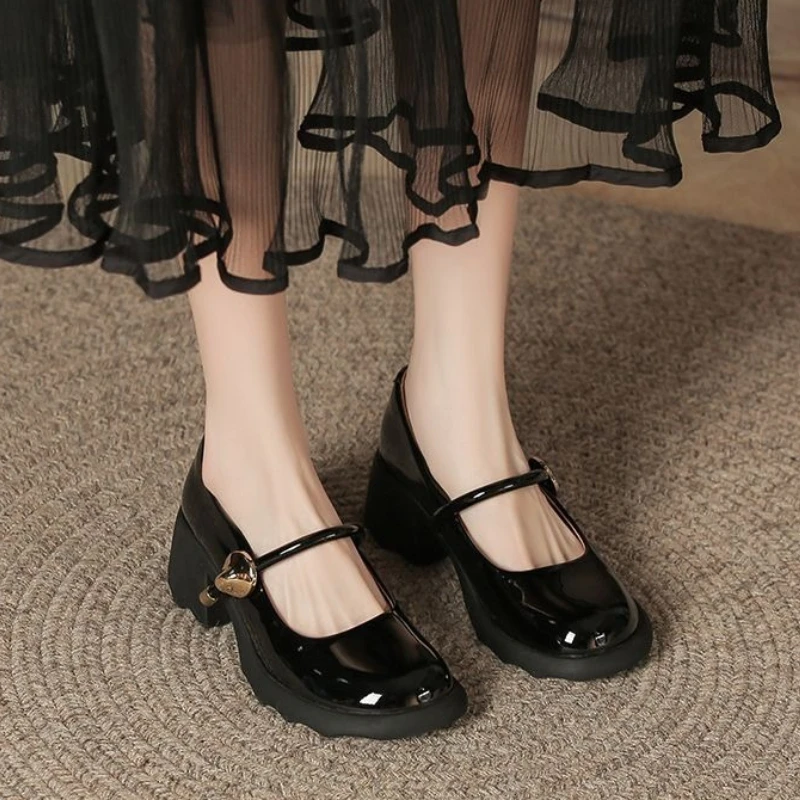 Shiny Women's Comfort Loafers 2026 Collection Non-Slip Sole Chunky Low Heel Dress Work Flats
Shiny Women's Comfort Loafers 2026 Collection Non-Slip Sole Chunky Low Heel Dress Work Flats