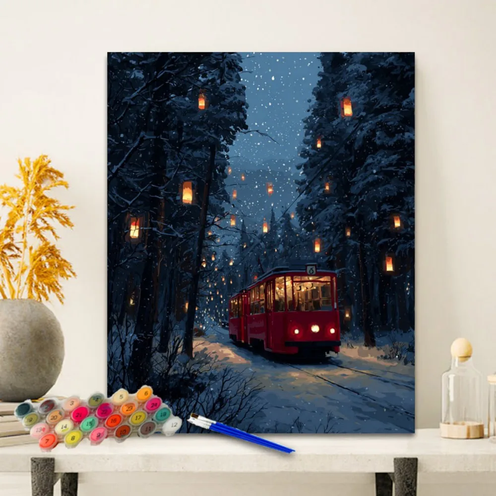 Painting By Numbers Nighttime Train Anniversary gift on Digital Painting Canvas Acrylic Paint Image Digital Coloring
Painting By Numbers Nighttime Train Anniversary gift on Digital Painting Canvas Acrylic Paint Image Digital Coloring