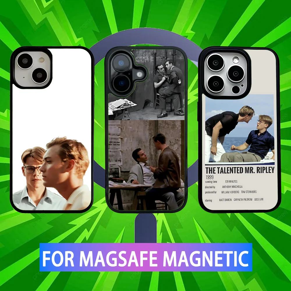 The T-Talented Mr R-Ripley Phone Case For iPhone 16,15,14,13,12,11,Pro,Max,Plus,Mini,SE New Magsafe Magnetic Wireless Charging
The T-Talented Mr R-Ripley Phone Case For iPhone 16,15,14,13,12,11,Pro,Max,Plus,Mini,SE New Magsafe Magnetic Wireless Charging