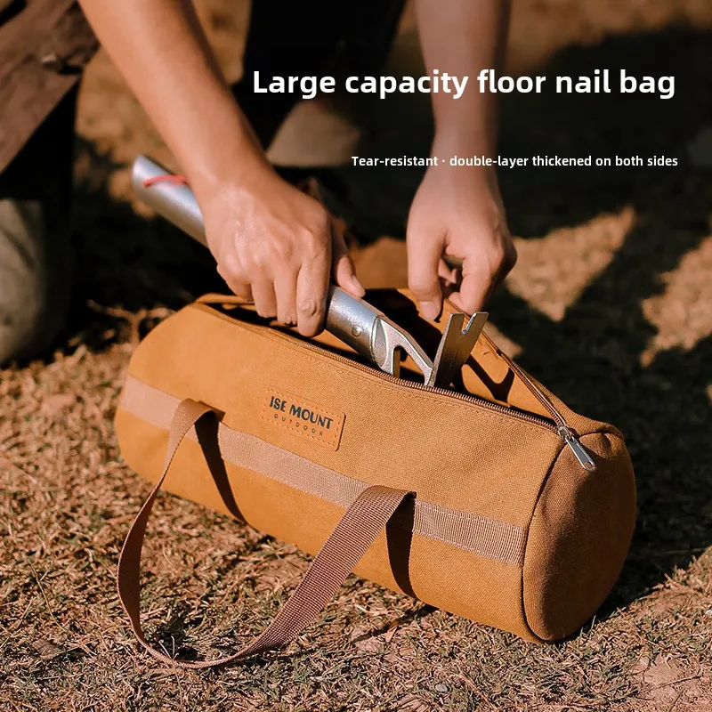 Outdoor camping accessories storage bag tent wind rope ground nail tool storage bag camping portable cylindrical bag
Outdoor camping accessories storage bag tent wind rope ground nail tool storage bag camping portable cylindrical bag