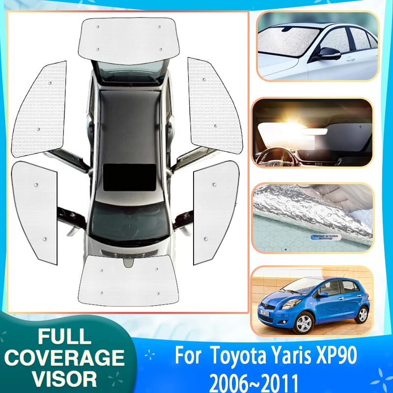 Car Full Sun Visors Covers For Toyota Yaris XP90 2006~2011 Car Sun Protection Windshield Sunscreen Window Sunshade Accessories
Car Full Sun Visors Covers For Toyota Yaris XP90 2006~2011 Car Sun Protection Windshield Sunscreen Window Sunshade Accessories