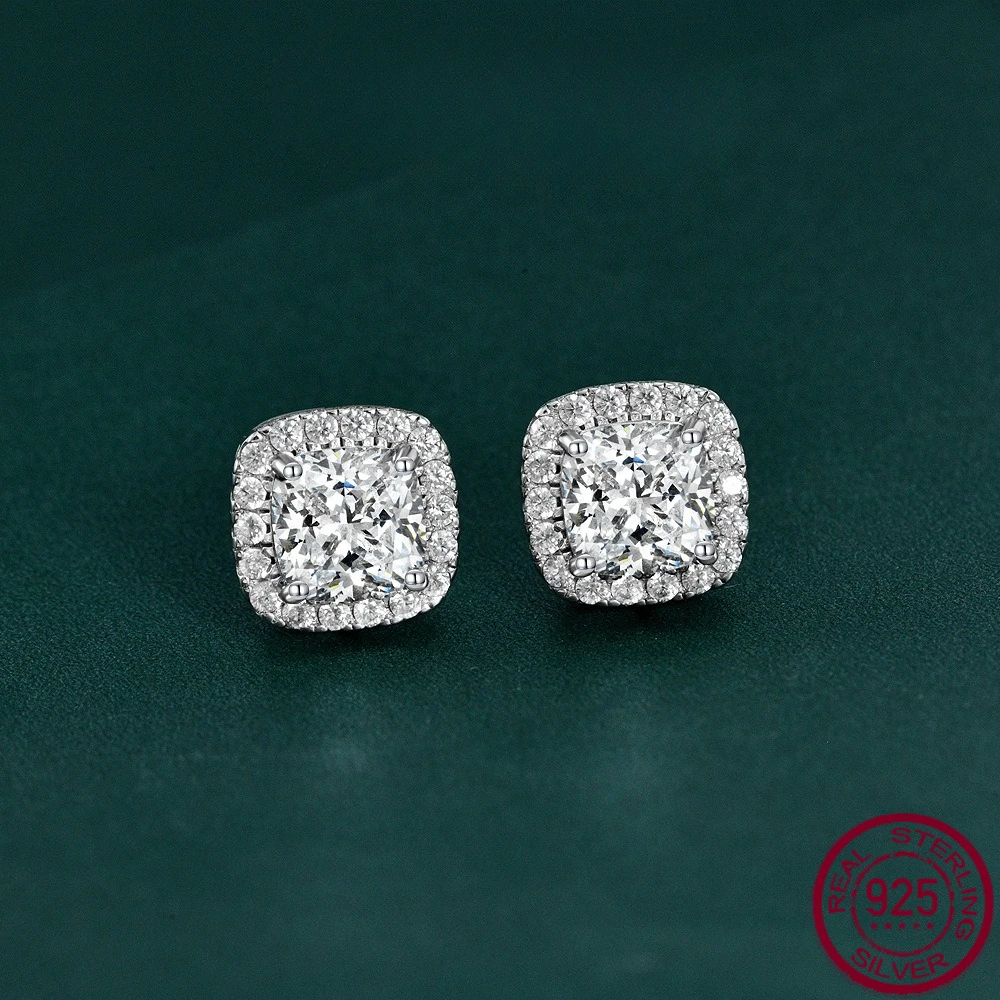 New S925 sterling silver trendy fashionable fat square 7 * 7 earrings versatile women's engagement jewelry
New S925 sterling silver trendy fashionable fat square 7 * 7 earrings versatile women's engagement jewelry