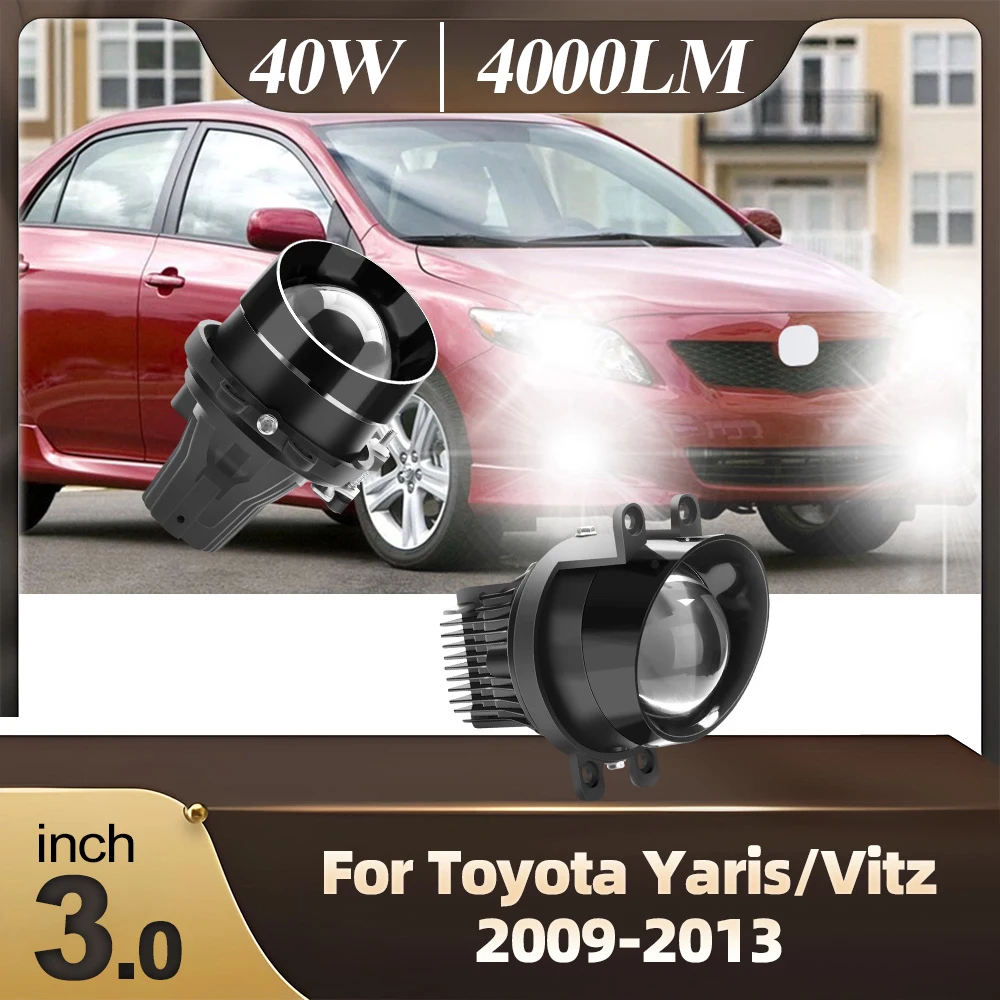 2X Plug and Play 3,0-дюймовый H11 автомобильный светодиодный проектор с линзой противотуманной фары 6000K подходит для Toyota Yaris/Vitz 2009 2010 2011 2012 2013
2X Plug and Play 3,0-дюймовый H11 автомобильный светодиодный проектор с линзой противотуманной фары 6000K подходит для Toyota Yaris/Vitz 2009 2010 2011 2012 2013