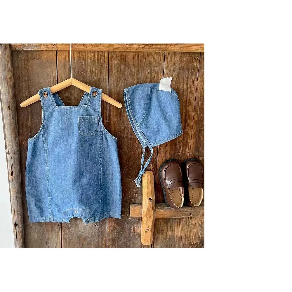 HY22051 Infant Toddler Casual Sleeveless Vest Trendy Crawler Suit Comfortable Breathable Baby Clothes Fashionable Romper
HY22051 Infant Toddler Casual Sleeveless Vest Trendy Crawler Suit Comfortable Breathable Baby Clothes Fashionable Romper
