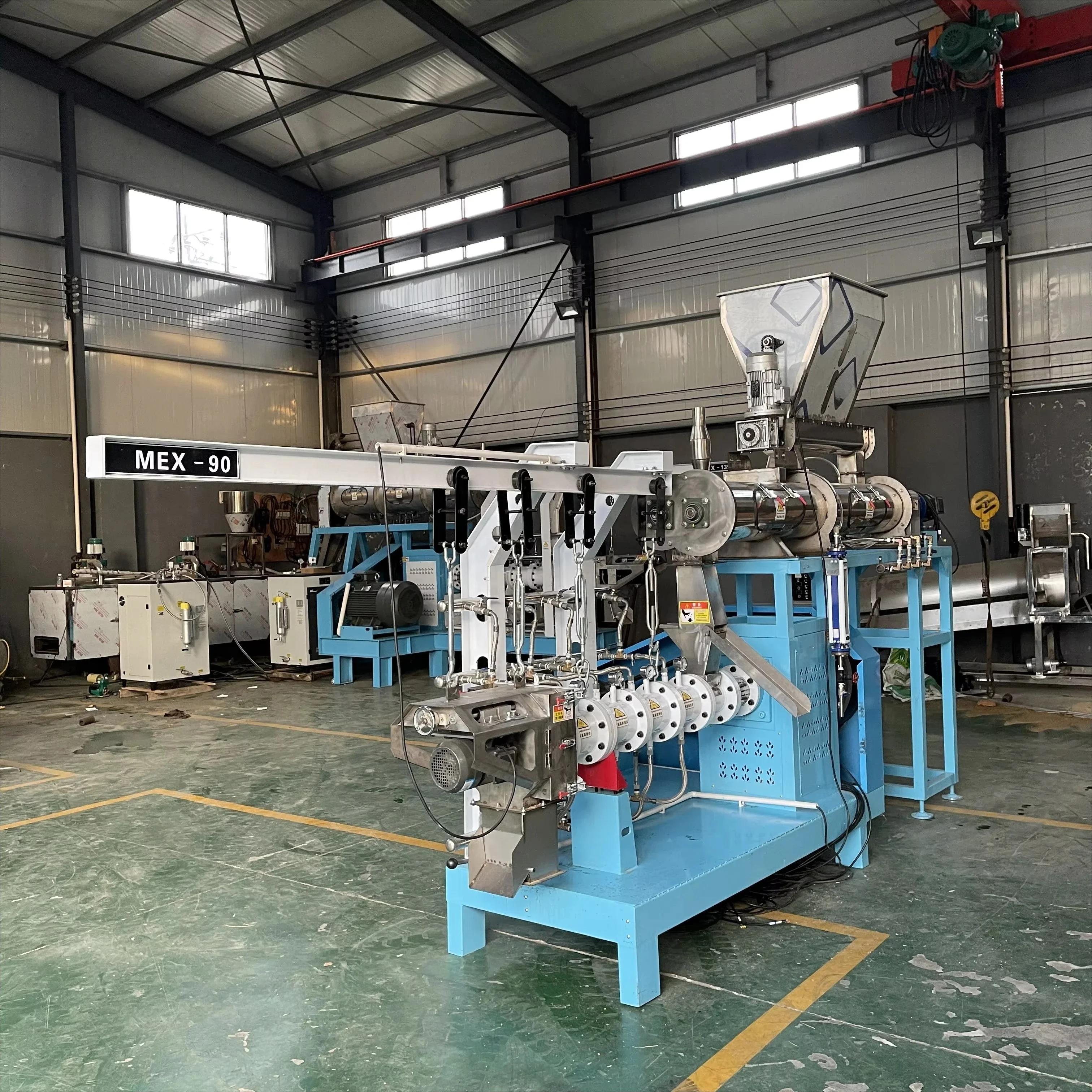 2022 Large Capacity 100kg/h-6t/h Fully Automatic Dog Cat Fish Pet Food Processing Machine Extruder Equipment Pplant Lline
2022 Large Capacity 100kg/h-6t/h Fully Automatic Dog Cat Fish Pet Food Processing Machine Extruder Equipment Pplant Lline