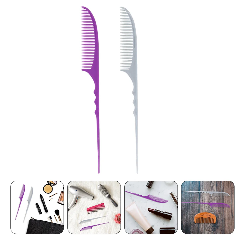 2 Pcs Crescent Comb Salon Hairdressing Portable Combs Styling Pintail Carbon Fiber Major Women
2 Pcs Crescent Comb Salon Hairdressing Portable Combs Styling Pintail Carbon Fiber Major Women