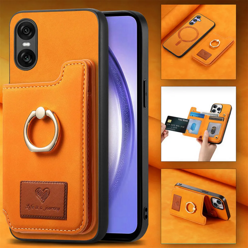 Leather Wallet Funda For Sony Xperia 10 VII Magnet Back Eui for Sony Xperia 1 VII Case Xperia 5 V 10V 10 VI 1VI 2In1 Cover
Leather Wallet Funda For Sony Xperia 10 VII Magnet Back Eui for Sony Xperia 1 VII Case Xperia 5 V 10V 10 VI 1VI 2In1 Cover