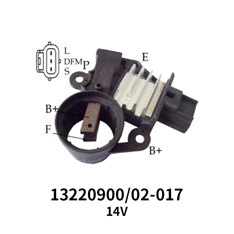 Voltage Regulator FOR 13220900 02-017 14.4v VRF931 F606 YR345 235815 ALF3046MQ YRF345 RF2606A 310N10679Z 2L7Z10346BARM
Voltage Regulator FOR 13220900 02-017 14.4v VRF931 F606 YR345 235815 ALF3046MQ YRF345 RF2606A 310N10679Z 2L7Z10346BARM