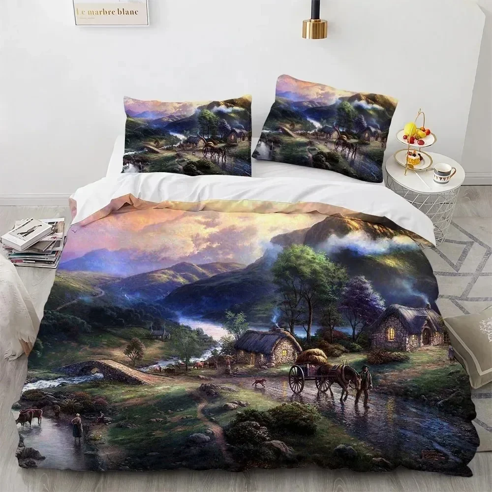 Beautiful Painting 3D NEW Duvet Cover Pillowcase Bedding Set Adult Boy Girl Bedroom Decoration Children Single Double Large
Beautiful Painting 3D NEW Duvet Cover Pillowcase Bedding Set Adult Boy Girl Bedroom Decoration Children Single Double Large