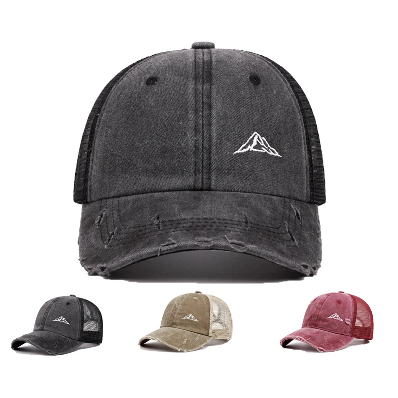 Outdoor Sun Hat Unisex Mountain Range Embroidery Baseball Net Caps Spring and Summer Outdoor Adjustable CasualHats Sunscreen Hat
Outdoor Sun Hat Unisex Mountain Range Embroidery Baseball Net Caps Spring and Summer Outdoor Adjustable CasualHats Sunscreen Hat