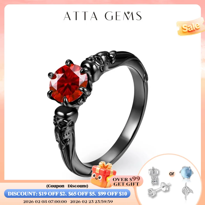 ATTAGEMS 925 Sterling Silver Round Cut 6.5 Colorful Moissanite Ring for Women Man Halloween Christmas Personality Fine Jewelry
ATTAGEMS 925 Sterling Silver Round Cut 6.5 Colorful Moissanite Ring for Women Man Halloween Christmas Personality Fine Jewelry