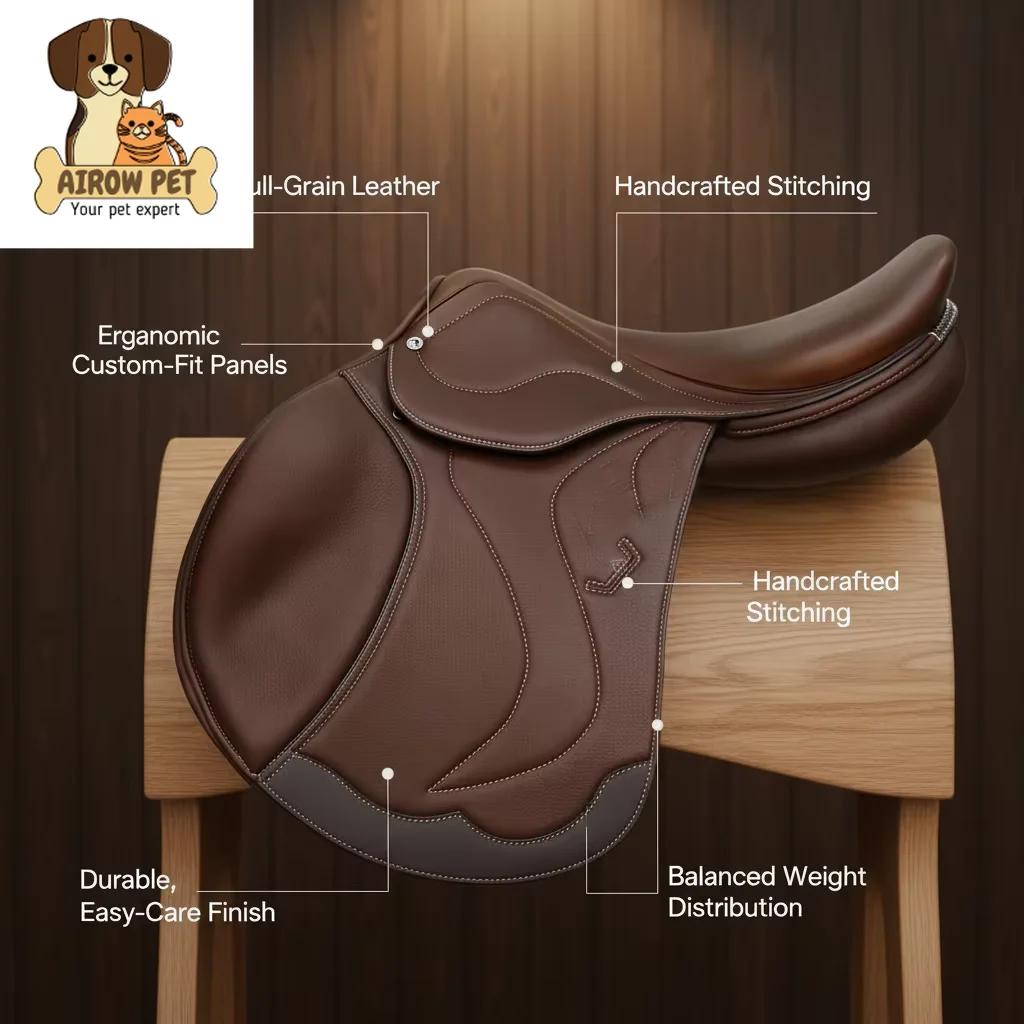 Genuine Leather English Jumping Saddle Premium Handmade Horse Riding Saddle Black Brown 17 18 Inch
Genuine Leather English Jumping Saddle Premium Handmade Horse Riding Saddle Black Brown 17 18 Inch