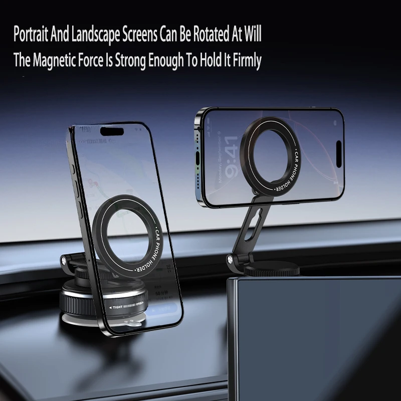 Magnetic Car Mount Strong Magnetic 360° Rotation Foldable Phone Holder For Cell Phone For iphone 12 13 14 15 16
Magnetic Car Mount Strong Magnetic 360° Rotation Foldable Phone Holder For Cell Phone For iphone 12 13 14 15 16