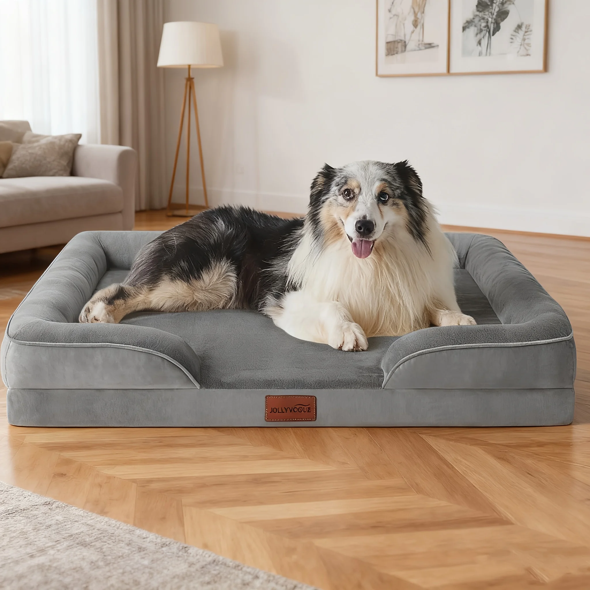 Opulent Canine Sleeping Quarters | Oversized Plush, Resistant to Bites, Dirt-Repellent, Comfortable for All Seasons, Ultra-Soft, Machine Washable, Featuring Supportive Memory Foam, Non-Slip Base JUYHGV
Opulent Canine Sleeping Quarters | Oversized Plush, Resistant to Bites, Dirt-Repellent, Comfortable for All Seasons, Ultra-Soft, Machine Washable, Featuring Supportive Memory Foam, Non-Slip Base JUYHGV