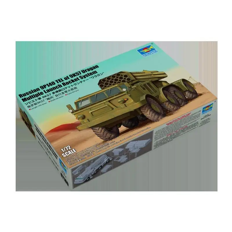 Модель Trumpeter 07180 1/72, номер телефона 9P140, номер телефона 9K57 ураган, множество моделей Launch Rocke
Модель Trumpeter 07180 1/72, номер телефона 9P140, номер телефона 9K57 ураган, множество моделей Launch Rocke