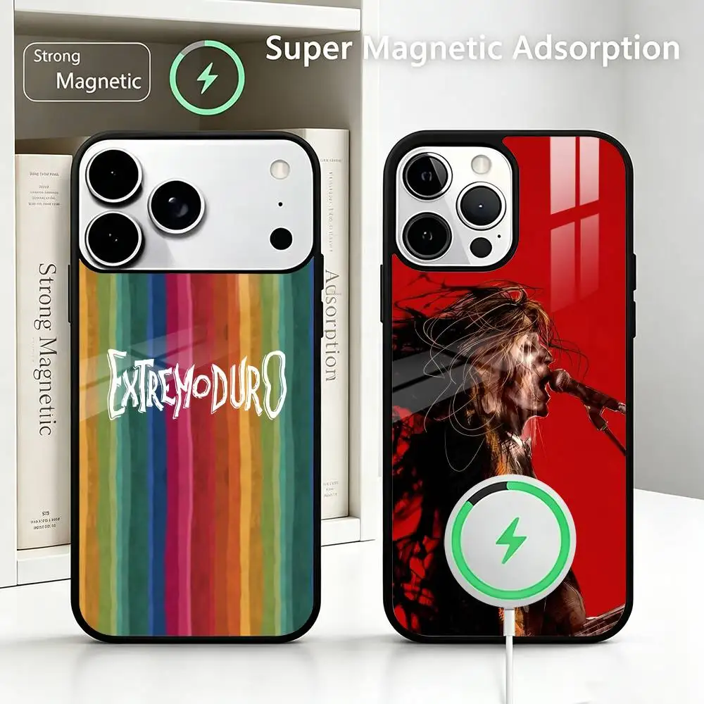 Raw Spanish Rock Band E-Extremoduro-o Wireless charging phone case compatible with iPhone 17/16/15/14/13/12/11
Raw Spanish Rock Band E-Extremoduro-o Wireless charging phone case compatible with iPhone 17/16/15/14/13/12/11
