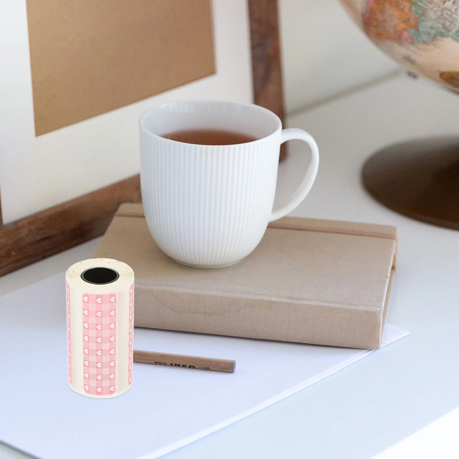 Pink Heart 50x15mm Thermal Labels Smooth Paper Rolls for Home Office Teaching Equipment Compatible Instant Camera
Pink Heart 50x15mm Thermal Labels Smooth Paper Rolls for Home Office Teaching Equipment Compatible Instant Camera