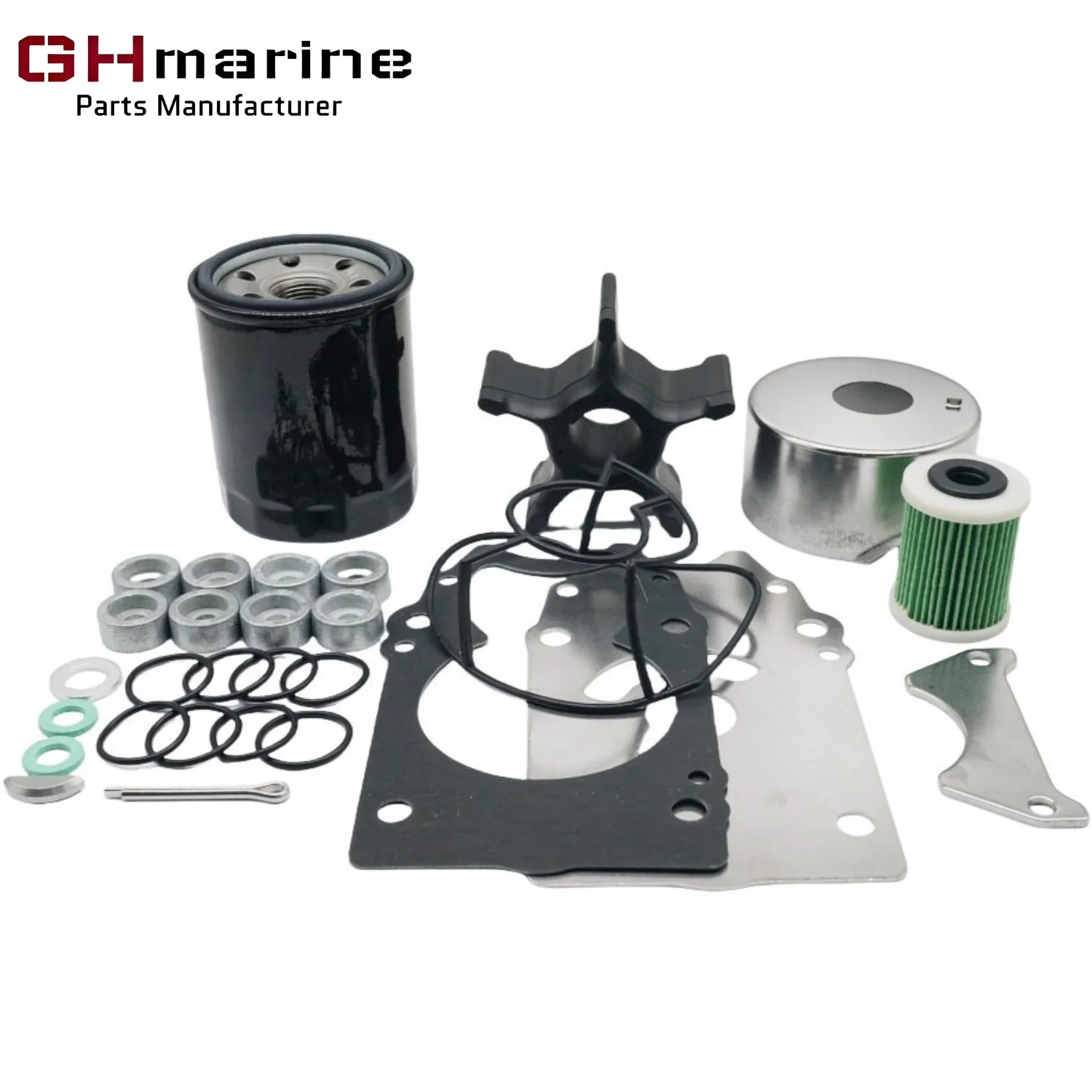 Marine Outboard Maintenance Kit For Suzuki 4-Str 250 250S 300 HP DF250 DF250S DF300 17400-98860 17400-98861 17400-98J03
Marine Outboard Maintenance Kit For Suzuki 4-Str 250 250S 300 HP DF250 DF250S DF300 17400-98860 17400-98861 17400-98J03