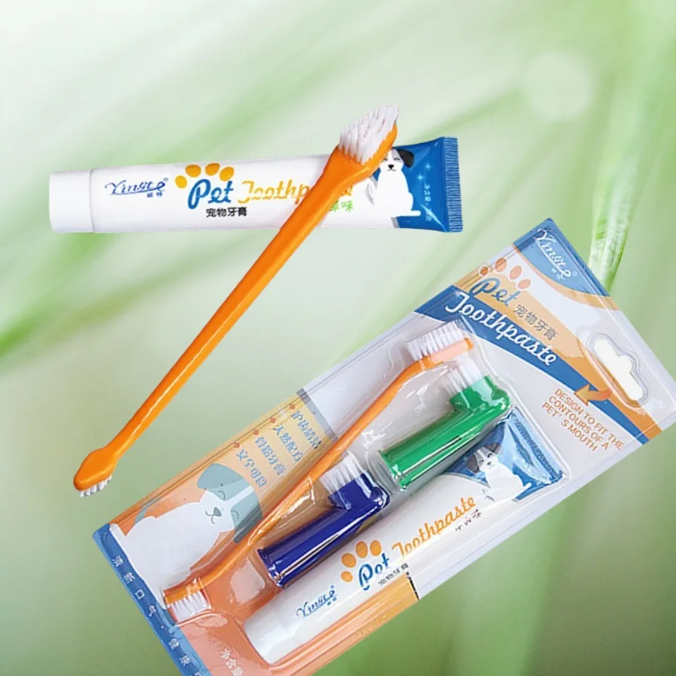 Dog Toothbrush Toothpaste Set Beef Vanilla Finger Cover Brushing Oral Cleaning Products Pet Toothpaste Toothbrush
Dog Toothbrush Toothpaste Set Beef Vanilla Finger Cover Brushing Oral Cleaning Products Pet Toothpaste Toothbrush