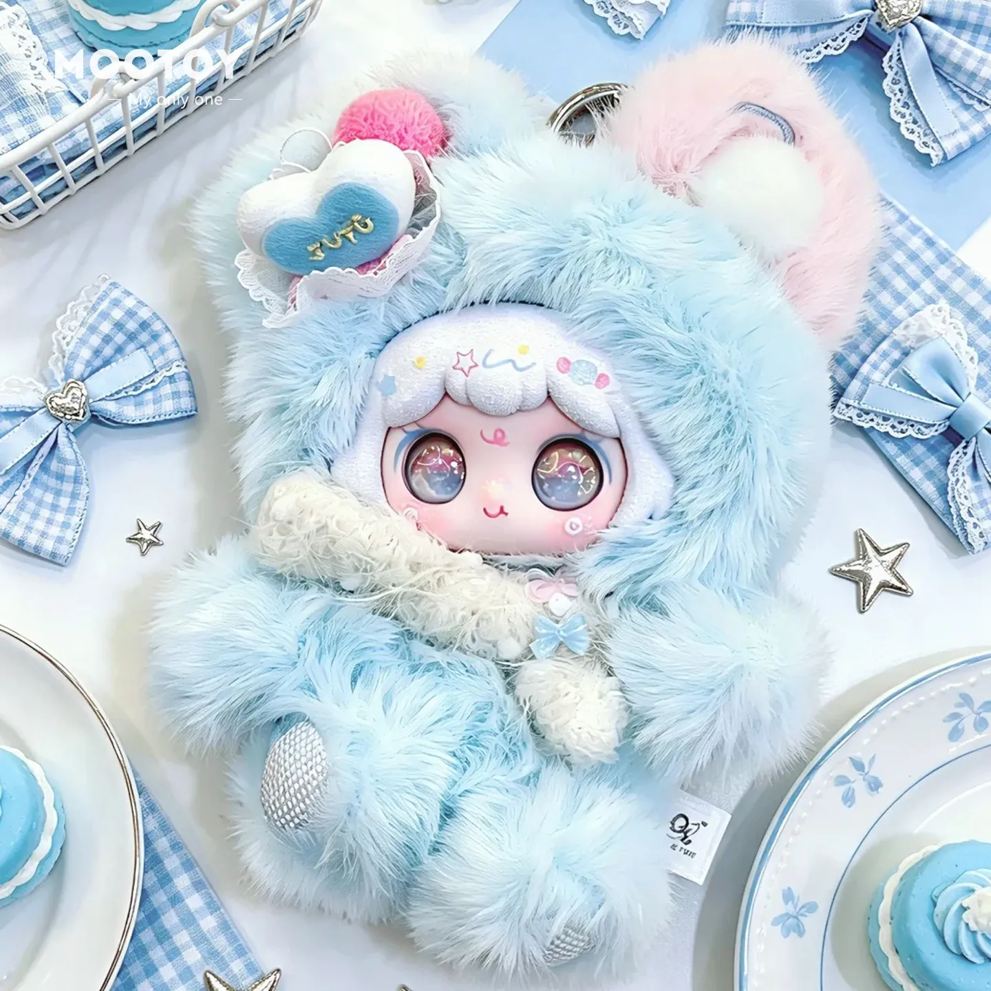 To Meet Yutu Second Generation Who Stole The Cake Blind Box Cute Doll Soft Plush Keychain Pendant Bag Decoration For Collector
To Meet Yutu Second Generation Who Stole The Cake Blind Box Cute Doll Soft Plush Keychain Pendant Bag Decoration For Collector