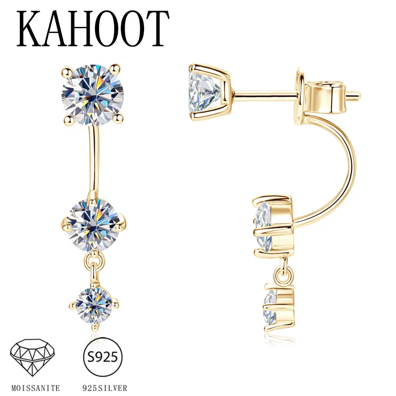 A pair of 925 silver moissanite tassel earrings design earrings niche men's and women's couple earrings
A pair of 925 silver moissanite tassel earrings design earrings niche men's and women's couple earrings