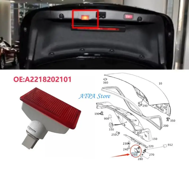 U13C High Brightness LED Luggage Lamp A2218202101 2218202101 for W213 W221 X205 X218
U13C High Brightness LED Luggage Lamp A2218202101 2218202101 for W213 W221 X205 X218