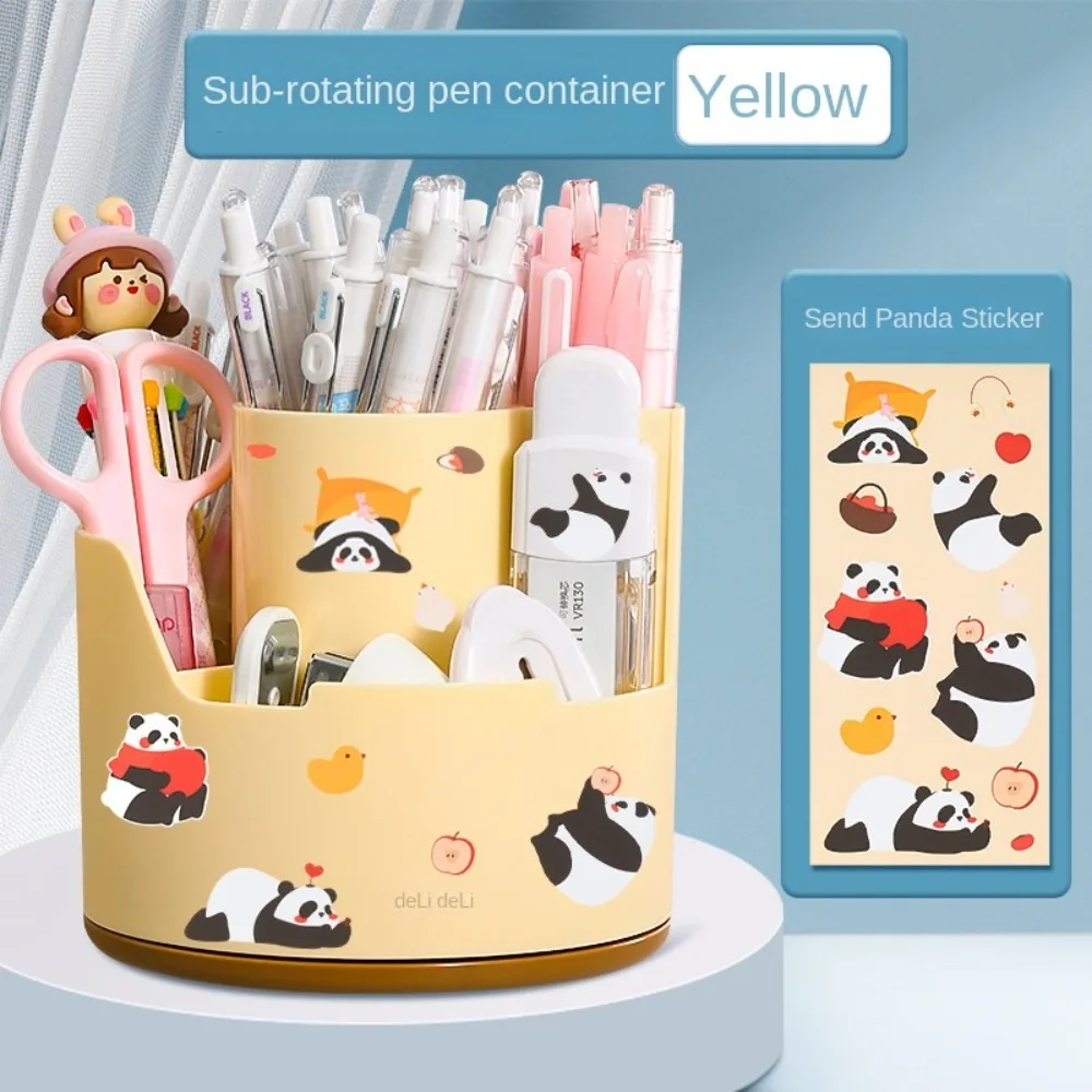 Multifunctional 4-grid Rotating Pen Holder Desktop Storage Supplies 360° Rotating Student Pen Box Large-capacity
Multifunctional 4-grid Rotating Pen Holder Desktop Storage Supplies 360° Rotating Student Pen Box Large-capacity