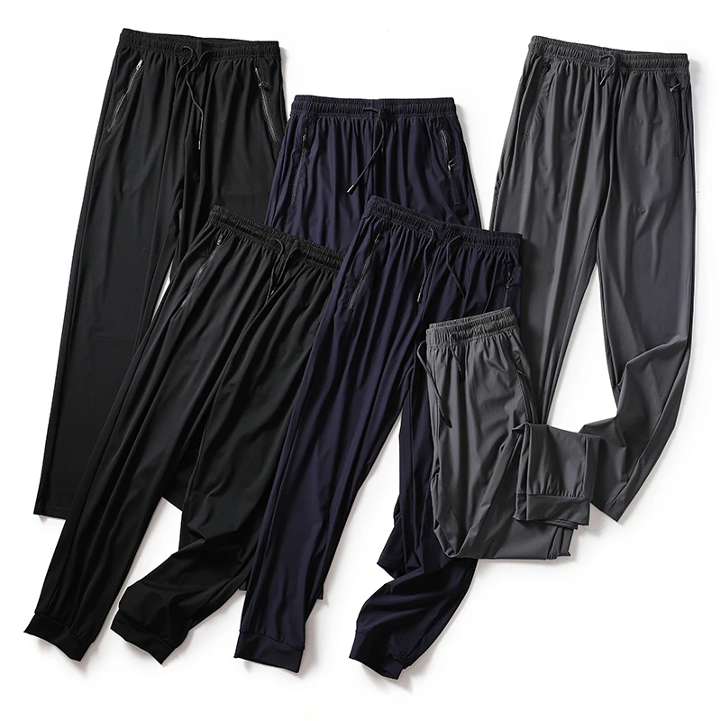 Summer Ice Silk Fabric Air Conditioned Pants Lightweight Spor Casual Elastic Color Long Trousers for Men Faionable ...
Summer Ice Silk Fabric Air Conditioned Pants Lightweight Spor Casual Elastic Color Long Trousers for Men Faionable ...