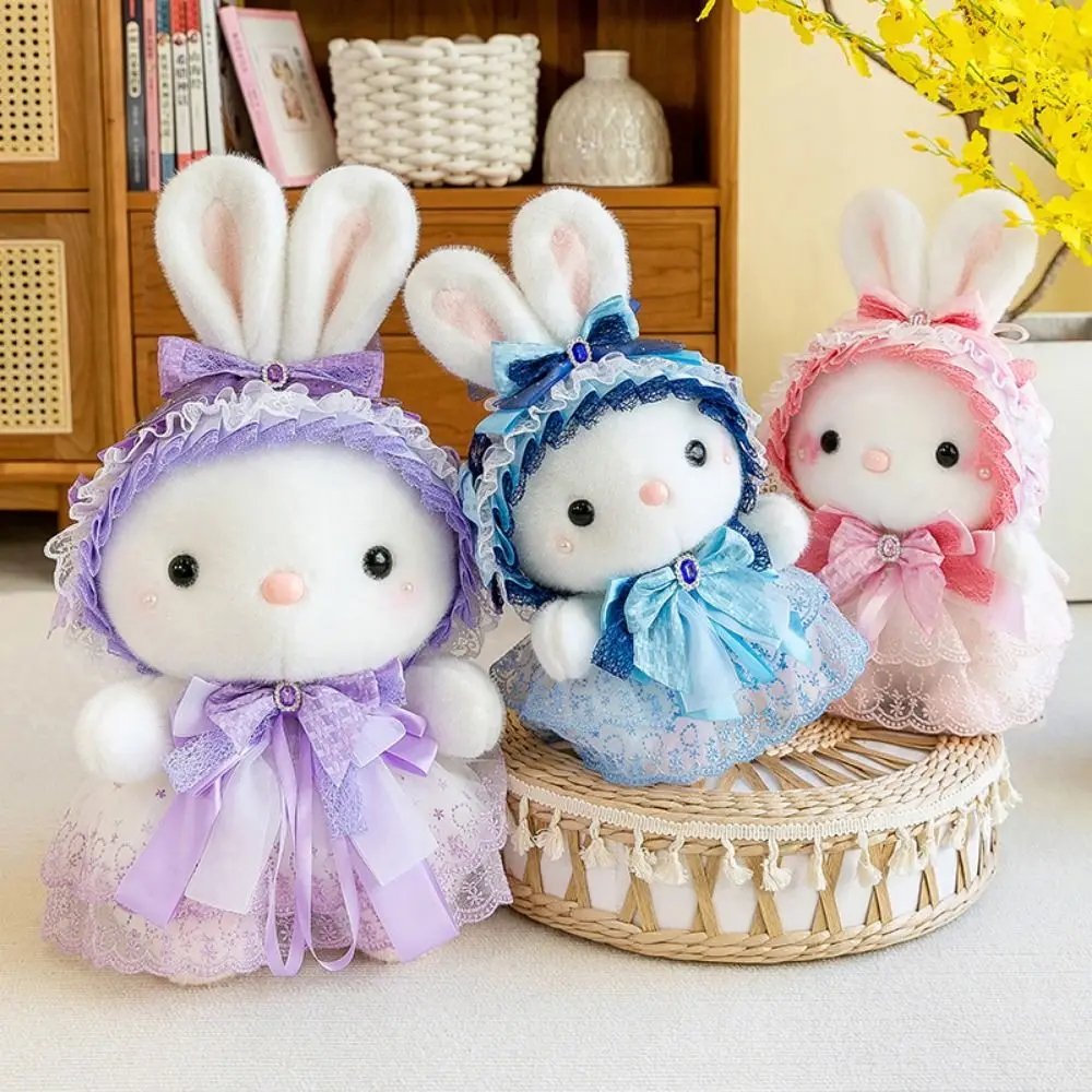 Princess Dress Long-eared Rabbit Plush Doll Bow Ribbon Lace Headband Rabbit Plush Toy Cute Creative Cartoon Fluffty Doll Girls
Princess Dress Long-eared Rabbit Plush Doll Bow Ribbon Lace Headband Rabbit Plush Toy Cute Creative Cartoon Fluffty Doll Girls