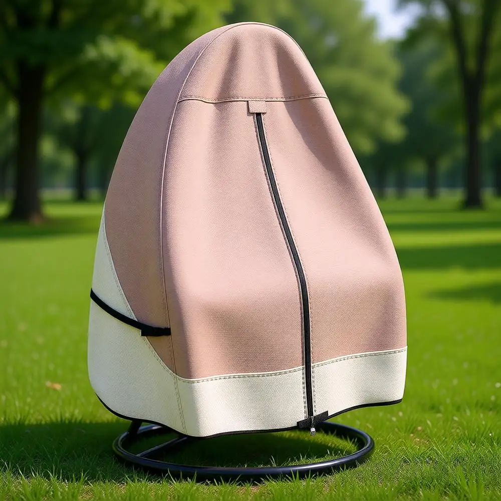 Outdoor 600D Waterproof Single Seat Wicker Swing Egg Chair Cover, Light Tan & Khaki
Outdoor 600D Waterproof Single Seat Wicker Swing Egg Chair Cover, Light Tan & Khaki