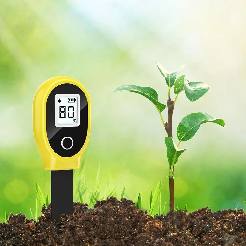 Portable Soil Meter Soil Tester Digital LCD Diaplay Easy To Read Soil Gauges for Measurement Plant Health Assessment Tool
Portable Soil Meter Soil Tester Digital LCD Diaplay Easy To Read Soil Gauges for Measurement Plant Health Assessment Tool