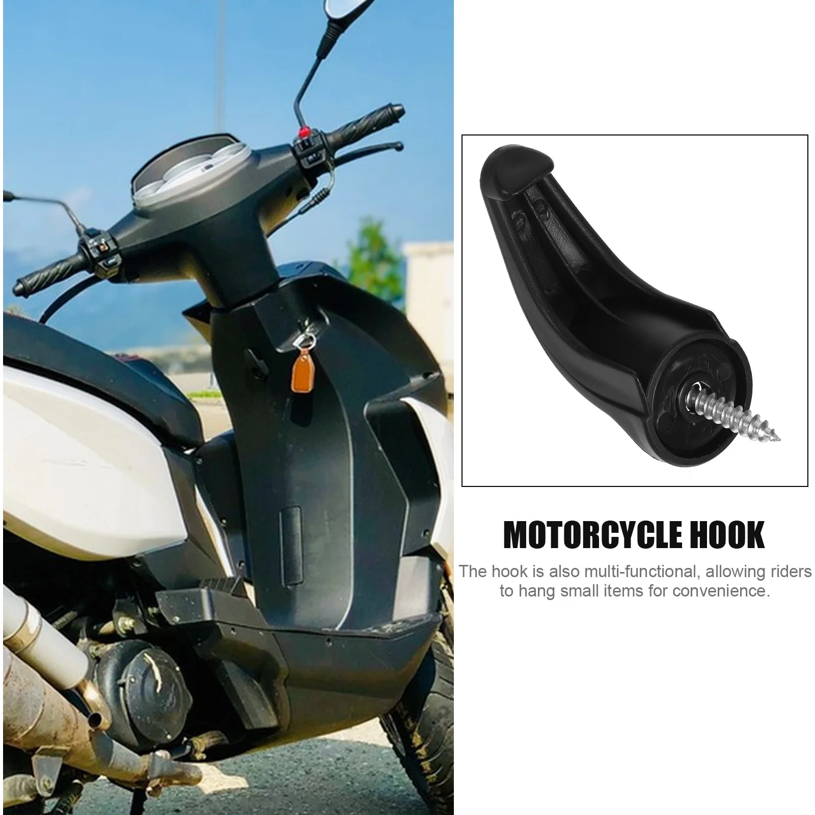 Motorcycle Hook Strong Load Bearing Storage Hanger for Riding Gear Easy Install Space Saving Motorcycle Accessories
Motorcycle Hook Strong Load Bearing Storage Hanger for Riding Gear Easy Install Space Saving Motorcycle Accessories