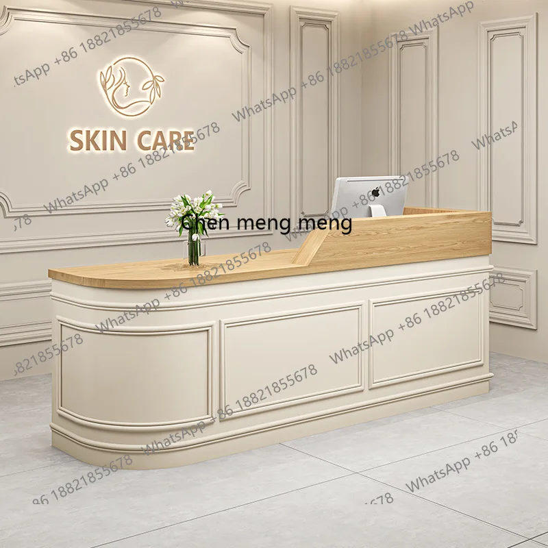 Clothing store cashier beauty salon display cabinet corner milk tea shop table front desk
Clothing store cashier beauty salon display cabinet corner milk tea shop table front desk