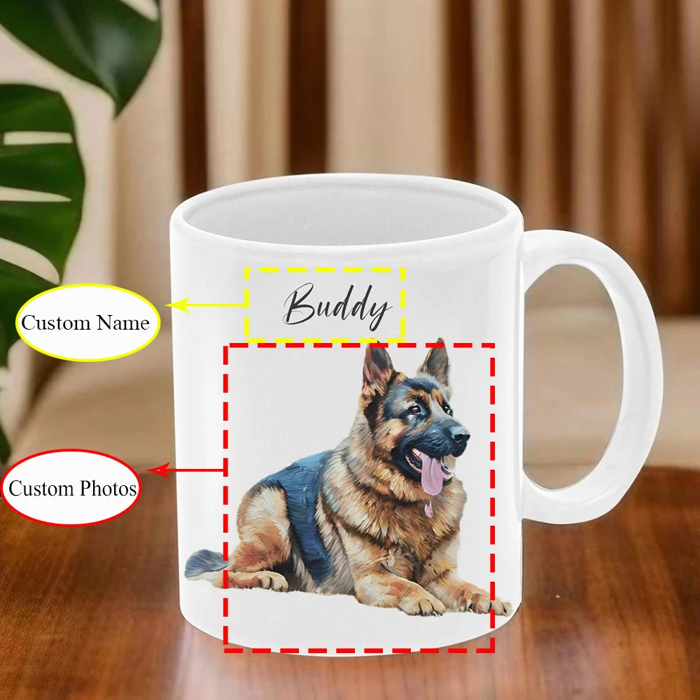 11oz Customizable Pet Portrait Mug Personalized Pet Photo Cup Special Gift for Pet Admirers Classmate Neighbor Buddy Husband
11oz Customizable Pet Portrait Mug Personalized Pet Photo Cup Special Gift for Pet Admirers Classmate Neighbor Buddy Husband