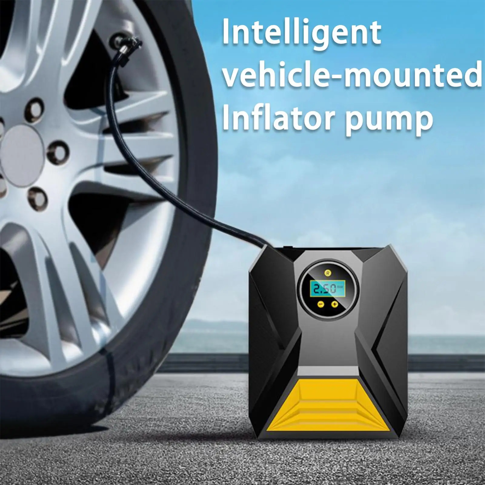 Воздушный насос, портативный насос для накачивания шин для автомобиля, 12 В, электрический цифровой дисплей, манометр, беспроводной для грузовика, автомобиля, мотоцикла, велосипеда 
Воздушный насос, портативный насос для накачивания шин для автомобиля, 12 В, электрический цифровой дисплей, манометр, беспроводной для грузовика, автомобиля, мотоцикла, велосипеда