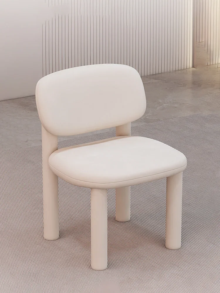Nordic Coffee Chair Living Room Furniture Flannelette Armchair Creative Cream Style Dining Chair Home Accessories Makeup Chairs
Nordic Coffee Chair Living Room Furniture Flannelette Armchair Creative Cream Style Dining Chair Home Accessories Makeup Chairs