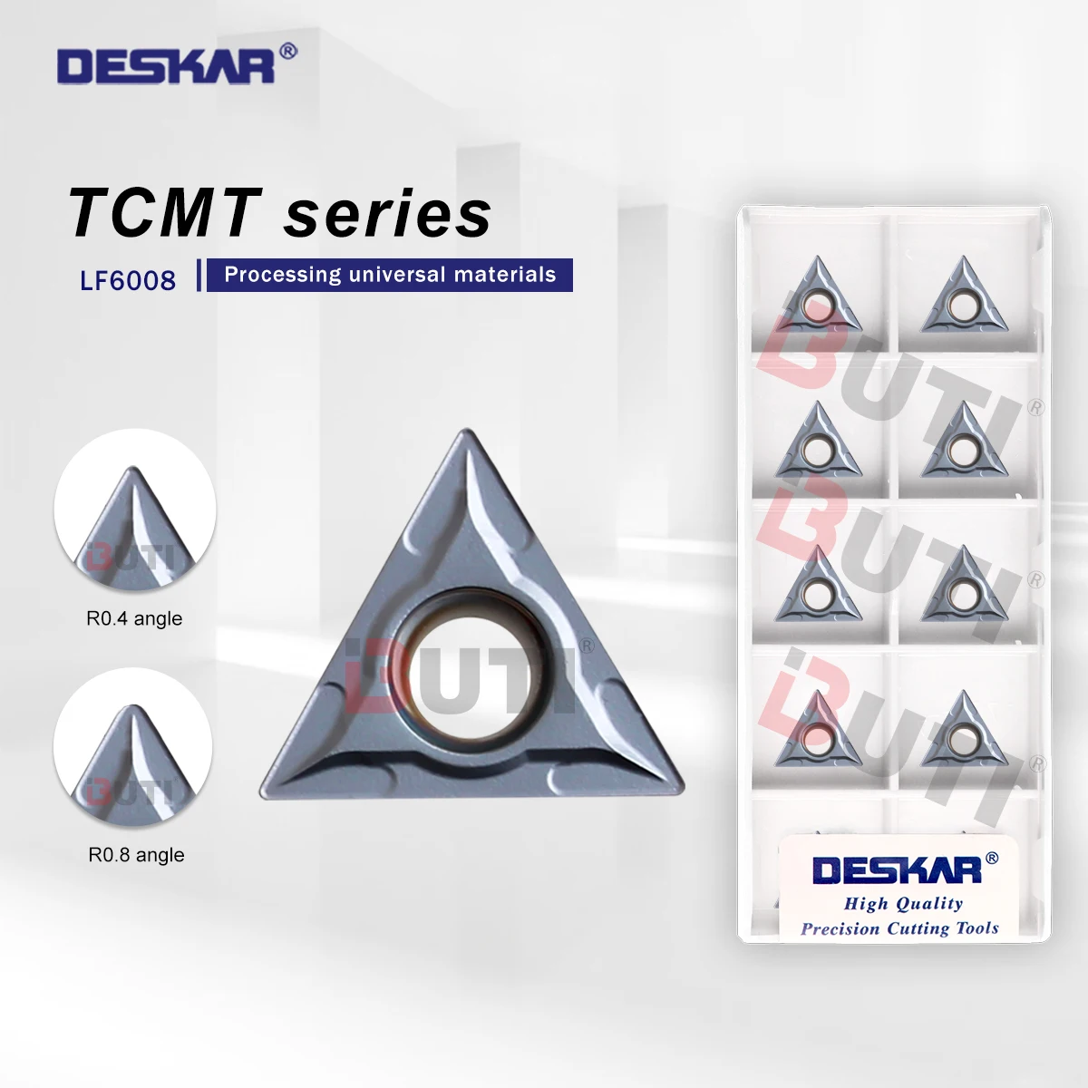 DESKAR 100% Original CNC Lathe Turning Blade TCMT16T304 TCMT16T308 LF6008 High Quality Internal Turning Tool TCMT Carbide Insert
DESKAR 100% Original CNC Lathe Turning Blade TCMT16T304 TCMT16T308 LF6008 High Quality Internal Turning Tool TCMT Carbide Insert