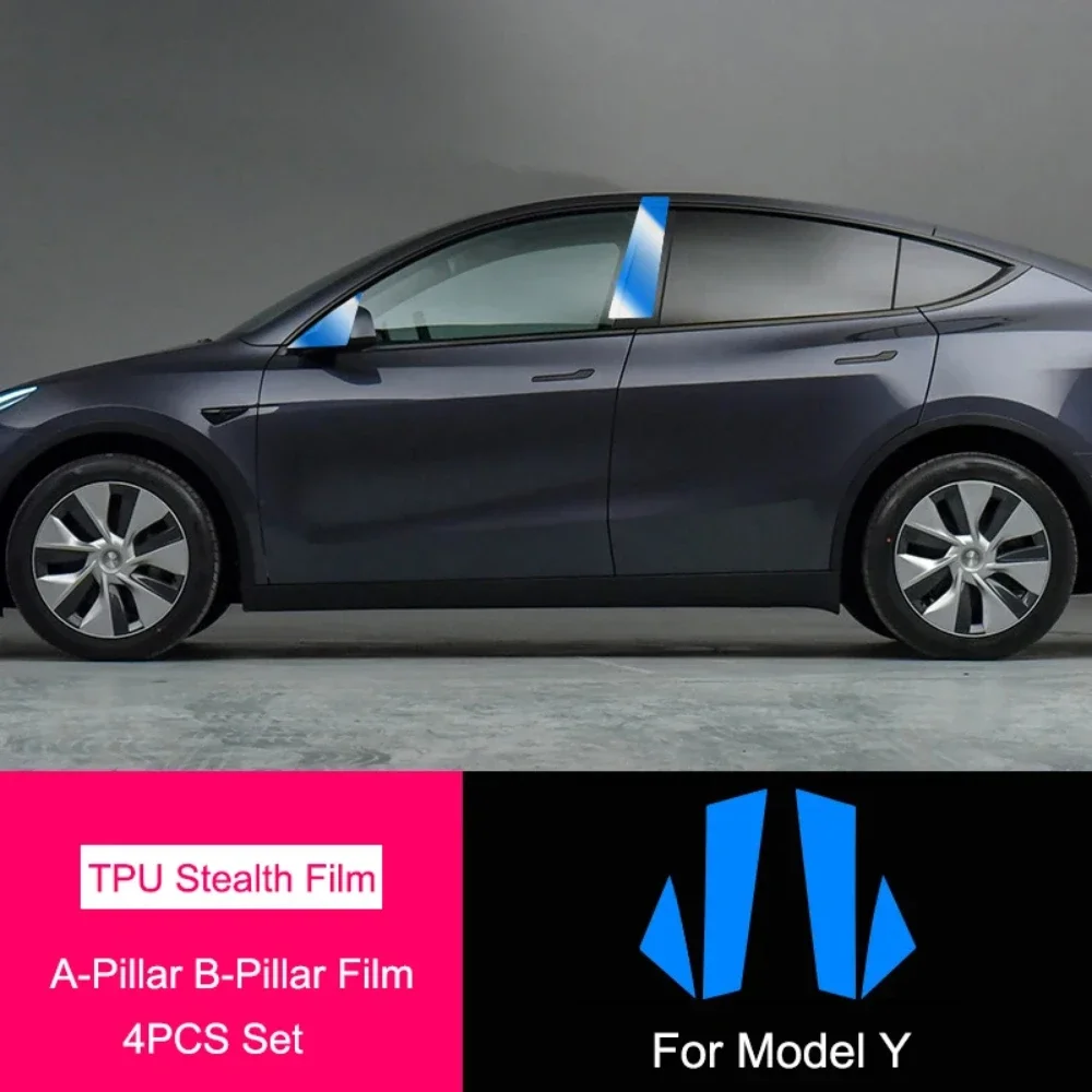 For Tesla Model 3/Y A-pillar B-pillar Protective Film Scratch Proof TPU A-pillar Door Pillar Film Retrofitting Car Accessories
For Tesla Model 3/Y A-pillar B-pillar Protective Film Scratch Proof TPU A-pillar Door Pillar Film Retrofitting Car Accessories